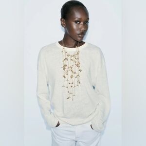Zara Floral Cascading Necklace